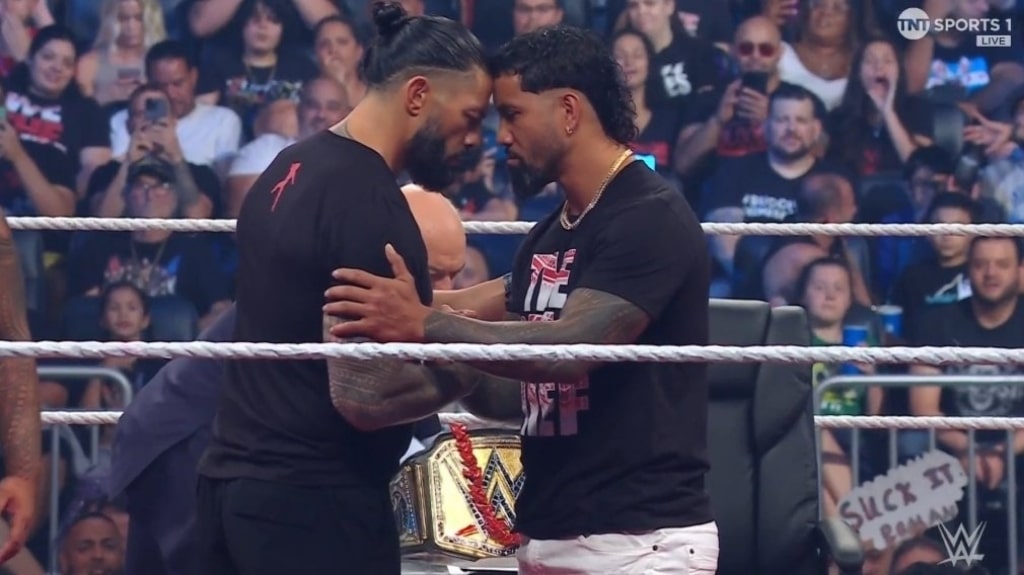 Roman Reigns and Jey Uso