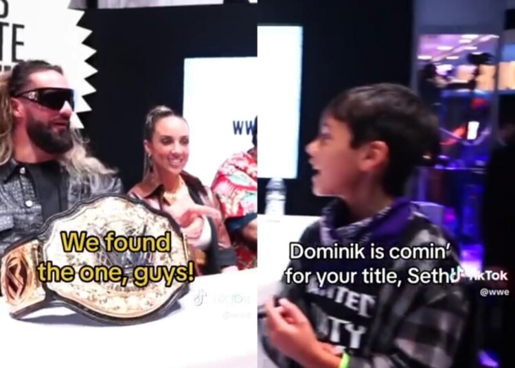 WATCH: Young kid dressed up as Dirty Dominik Mysterio savagely roasts ...