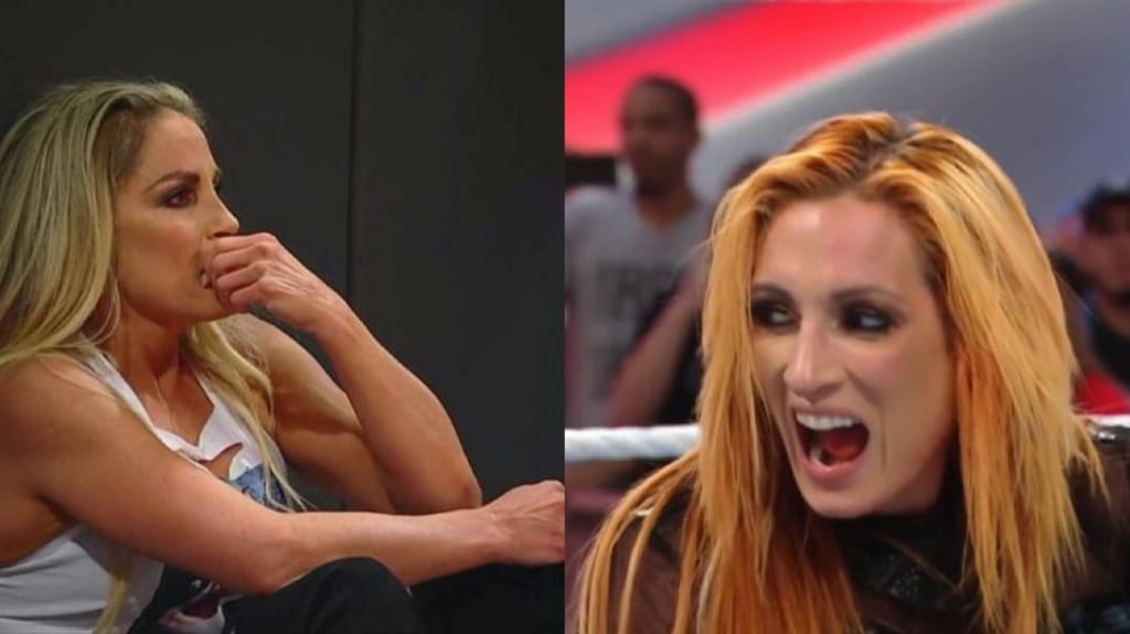 Trish Stratus and Becky Lynch