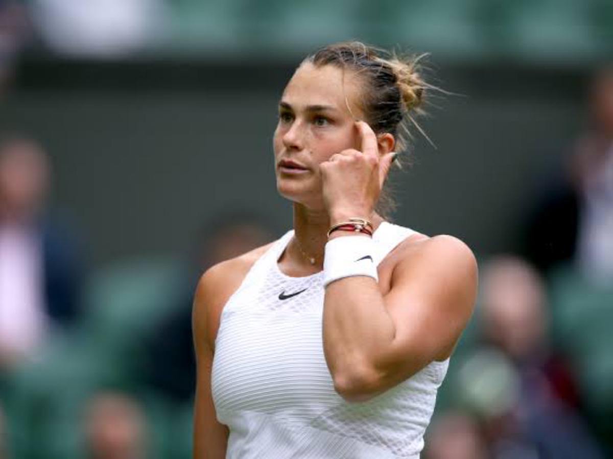 Aryna Sabalenka gives a FIRM warning to the Wimbledon press about not discussing the Ukraine war following her outburst at the French Open