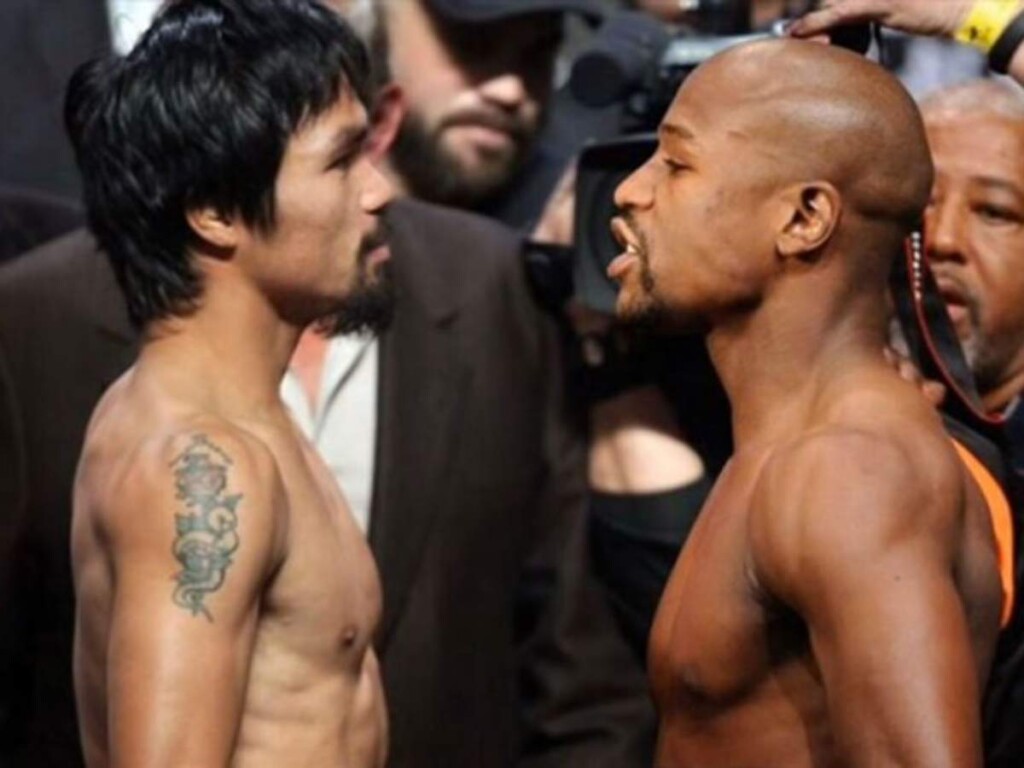 Floyd Mayweather and Manny Pacquiao (Image Courtesy: MMA Fighting)