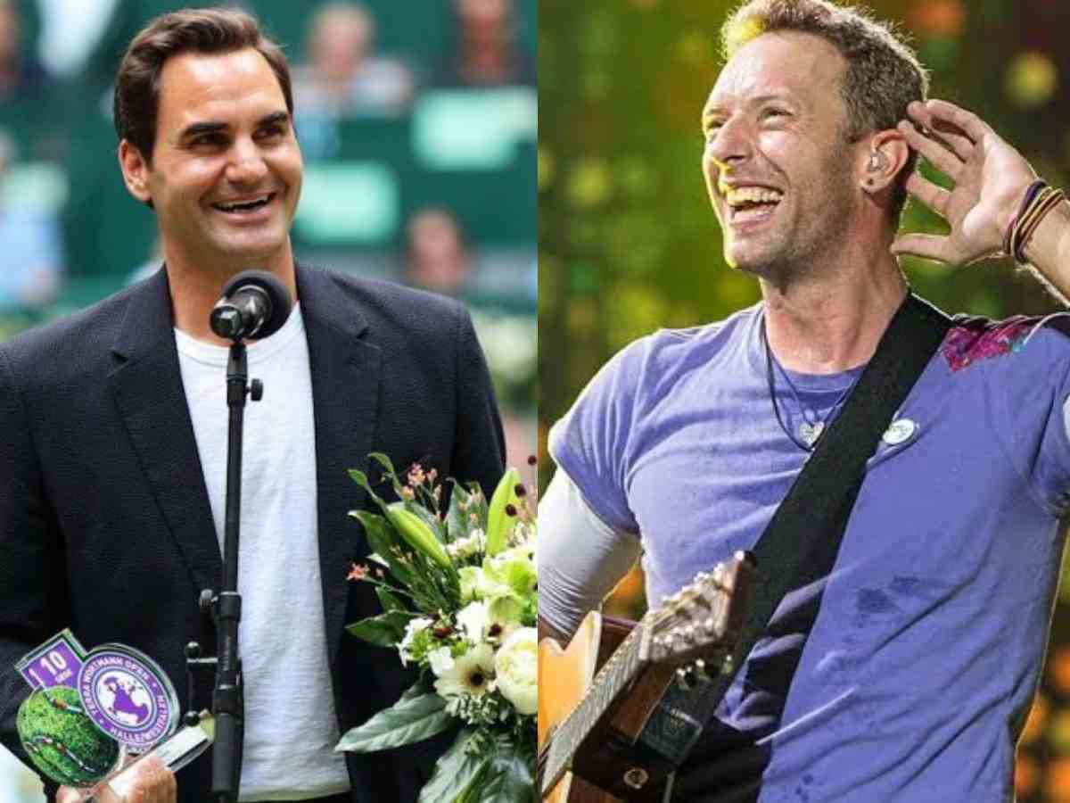 WATCH: “backhand boys might be back” – Roger Federer sings on stage with Coldplay as Chris Martin calls him ‘original band member’