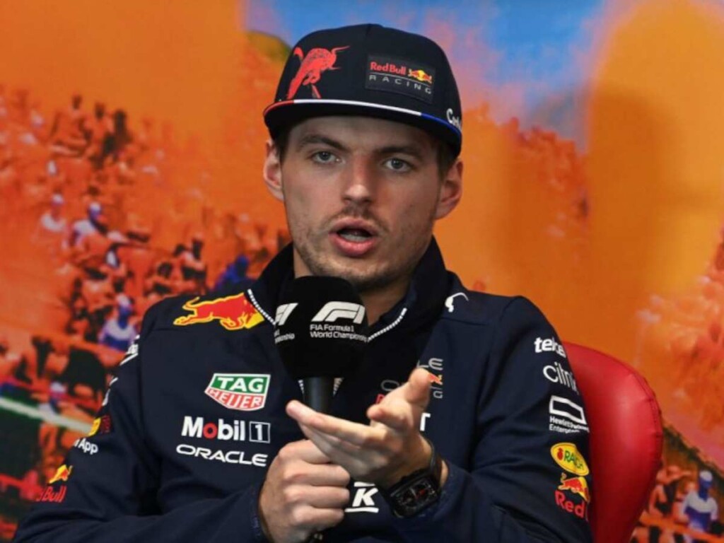 Max Verstappen at Austrian GP press conference