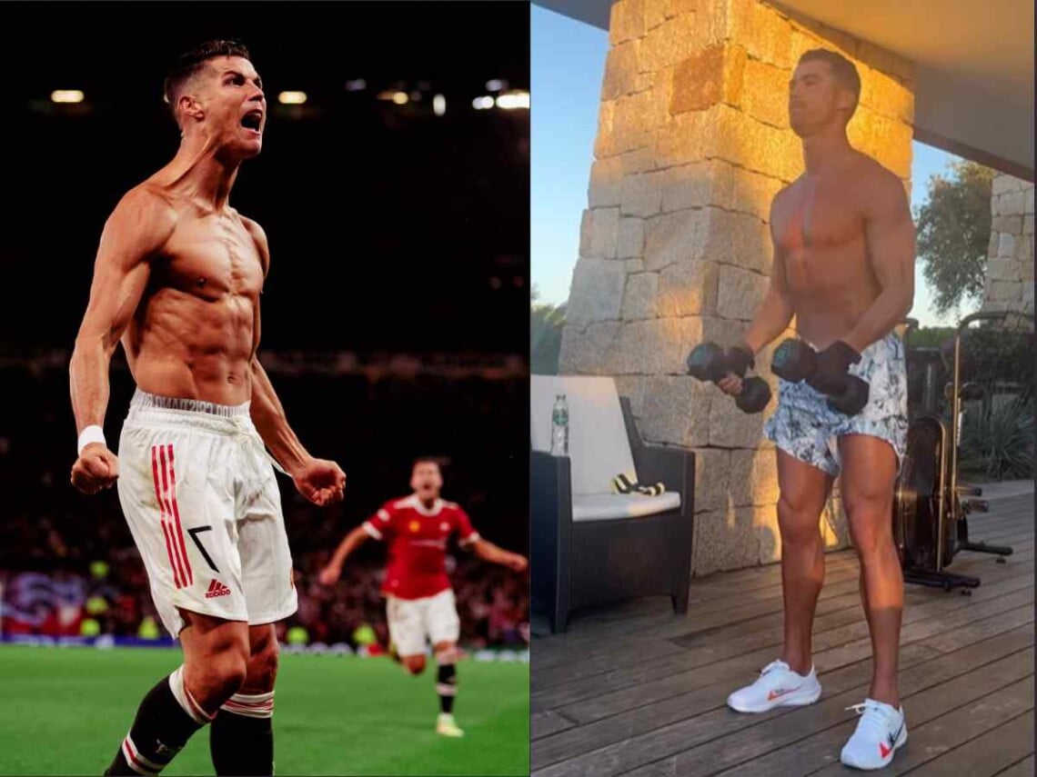 cristiano ronaldo indoors