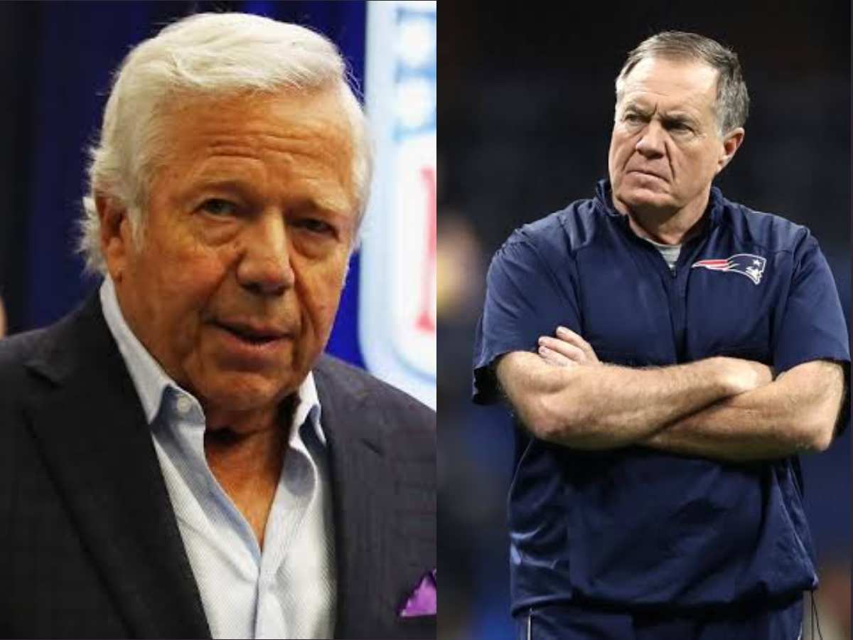 Internal tussle between HC Bill Belichick and Patriots boss Robert Kraft after strech of failures, reveals NFL analyst