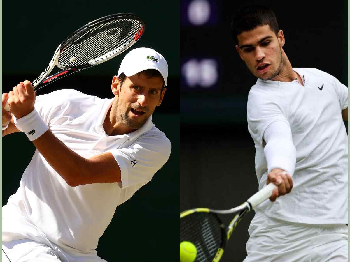 Carlos Alcaraz claims Novak Djokovic is watching his Wimbledon matches to prepare while declining of doing the same for the Serb