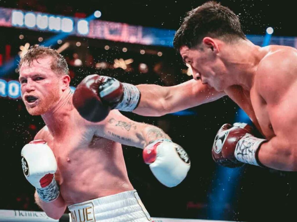 Canelo Alvarez versus Dmitry Bivol