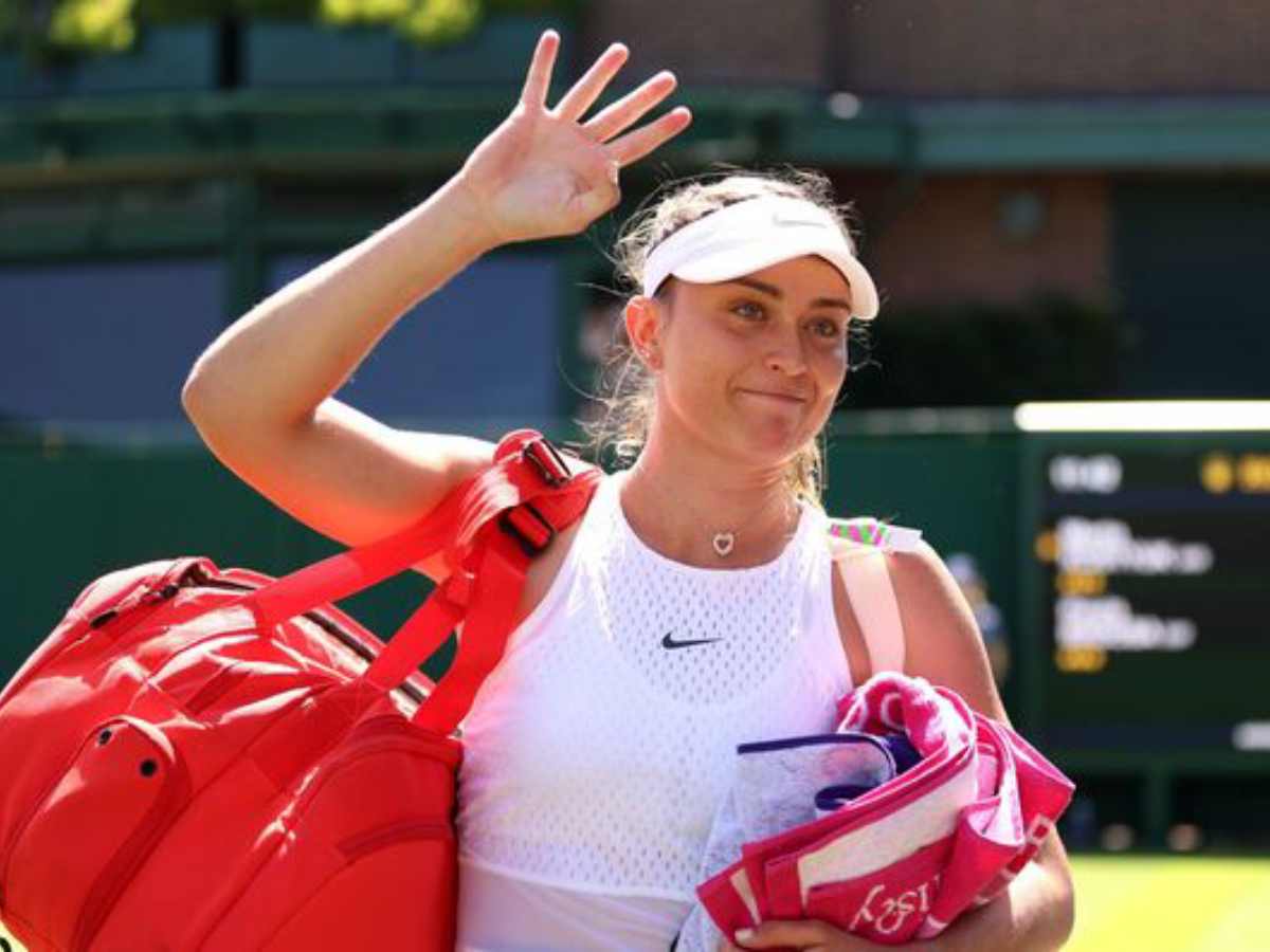 “Revoke this guy’s credential” – Paula Badosa being congratulated for winning after her Wimbledon withdrawal has fans angered over the journalists