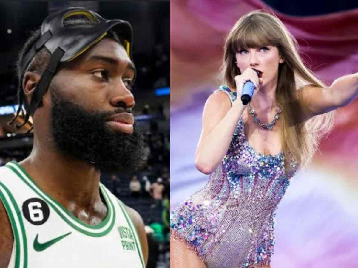 “This stray is sending me” – Taylor Swift’s VIRAL dance from concert compared to Celtics Jaylen Brown’s off ball defense by ruthless NBA fans