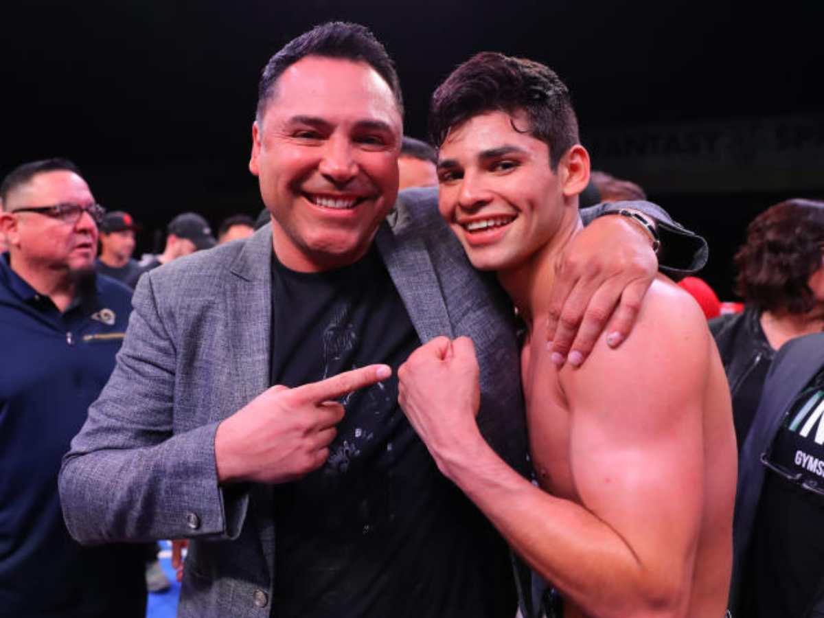 Promoter Oscar De La Hoya premises banger comeback for golden boy Ryan Garcia post their recent fallout