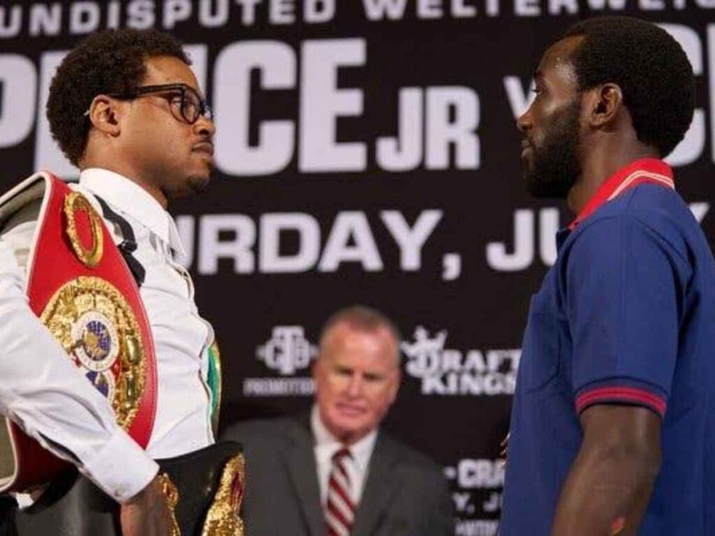 Terence Crawford and Errol Spence Jr 