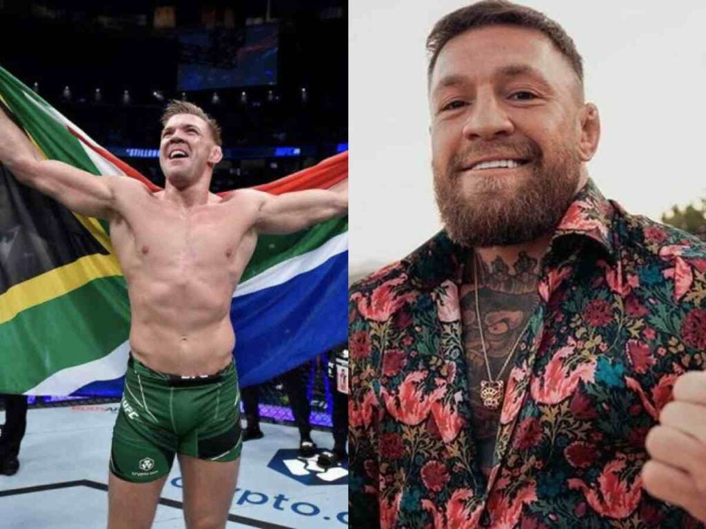 Dricus Du Plessis receives praise from Conor McGregor