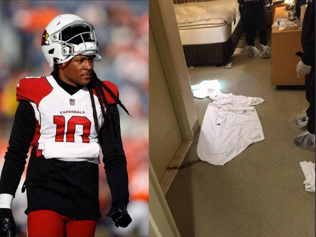 $40,000,000 worth DeAndre Hopkins was once ACCUSED of trashing a hotel room even before he played for the Texans ⁩