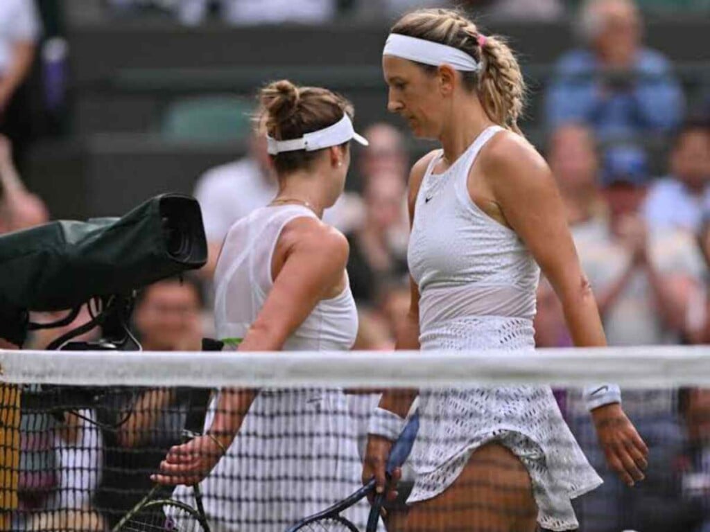 Elina Svitolina and Victoria Azarenka