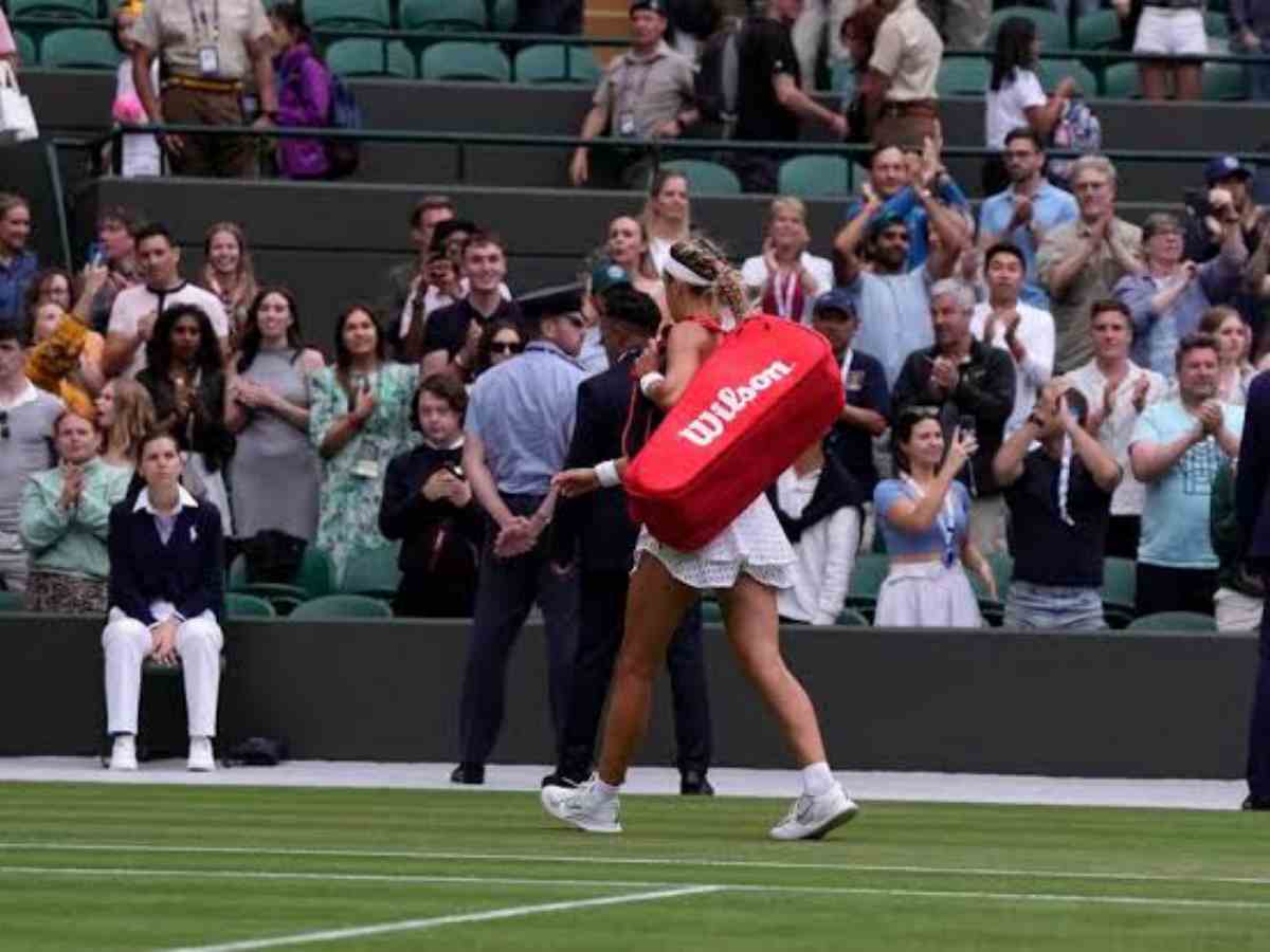 Victoria Azarenka blasts ‘DRUNK’ Wimbledon crowd for booing her following defeat to Elina Svitolina as she addresses being the victim