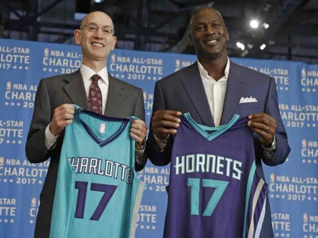 MJ bought the charlotte hornets for $275 million in 2010