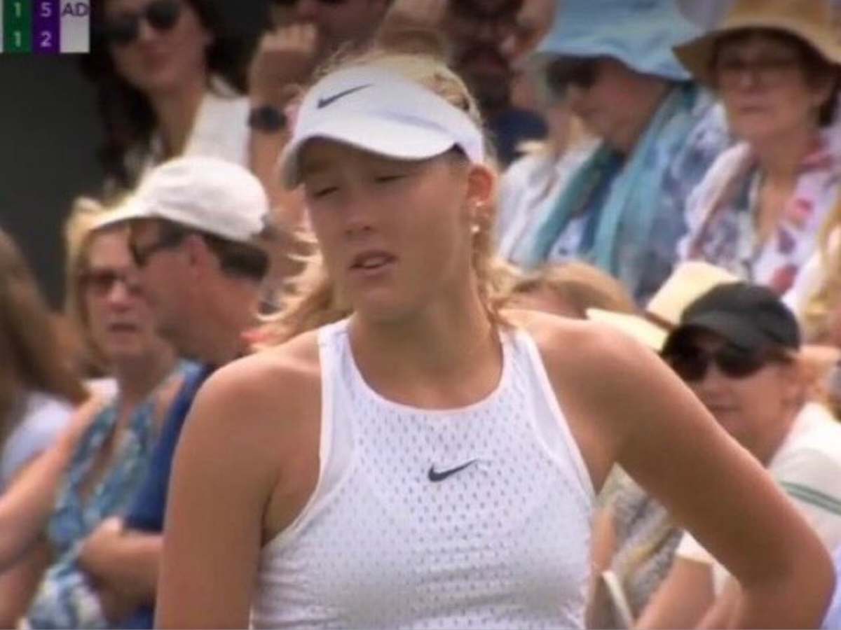 WATCH: Mirra Andreeva becomes the latest VICTIM of poor Wimbledon umpiring as Madison Keys sends the teen packing