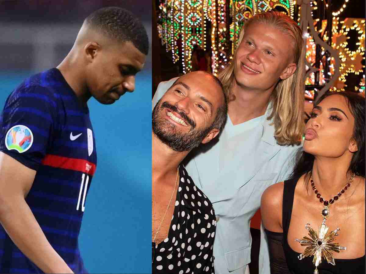 Kim Kardashian ditches Kylian Mbappe to pose with Erling Haaland during a fashion show in Italy; sparks dating rumors