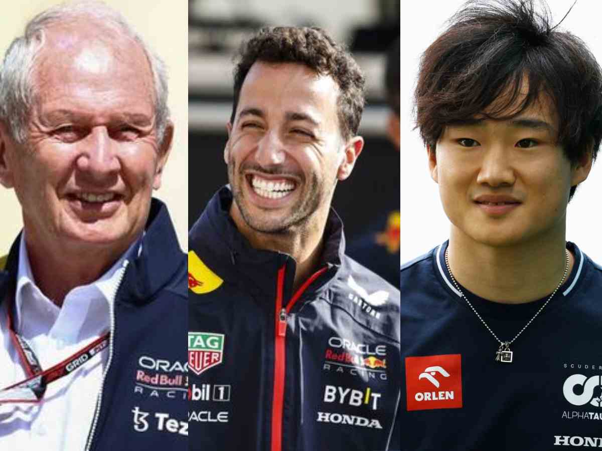 Daniel Ricciardo will set the BENCHMARK for Yuki Tsunoda at AlphaTauri, claims Helmut Marko