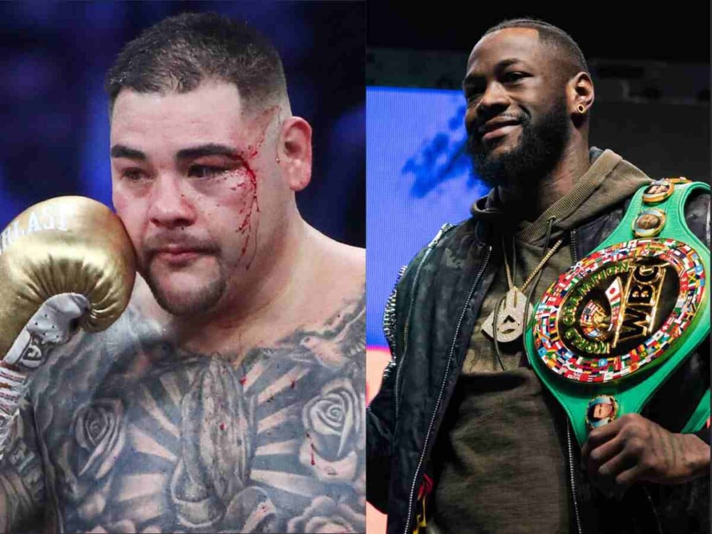 Andy Ruiz and Deontay Wilder 