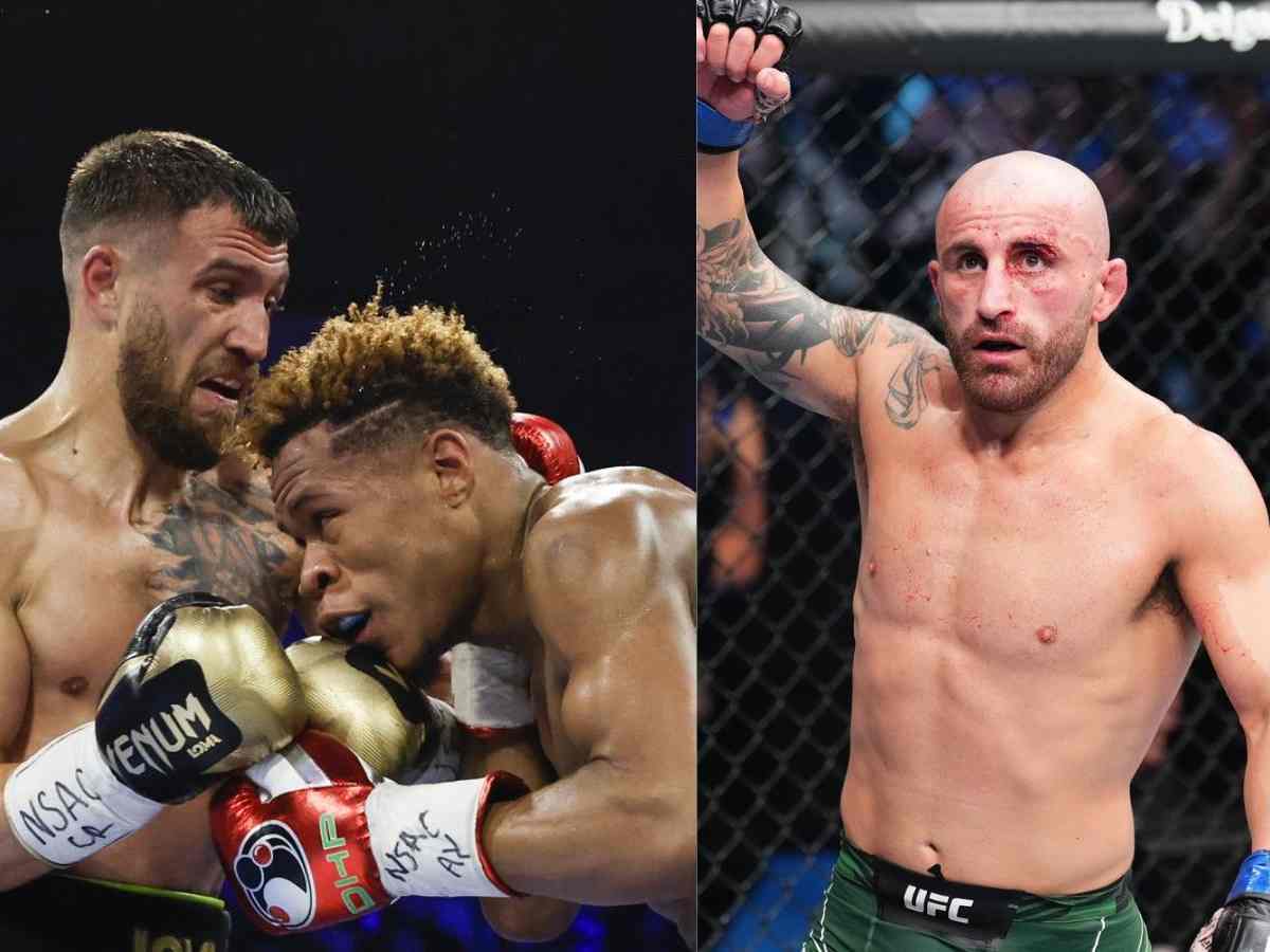 “Haney paper champ” – Fans lash out at Alexander Volkanovski for calling Devin Haney a champion in crazy photo featuring Claressa Shields and Leon Edwards