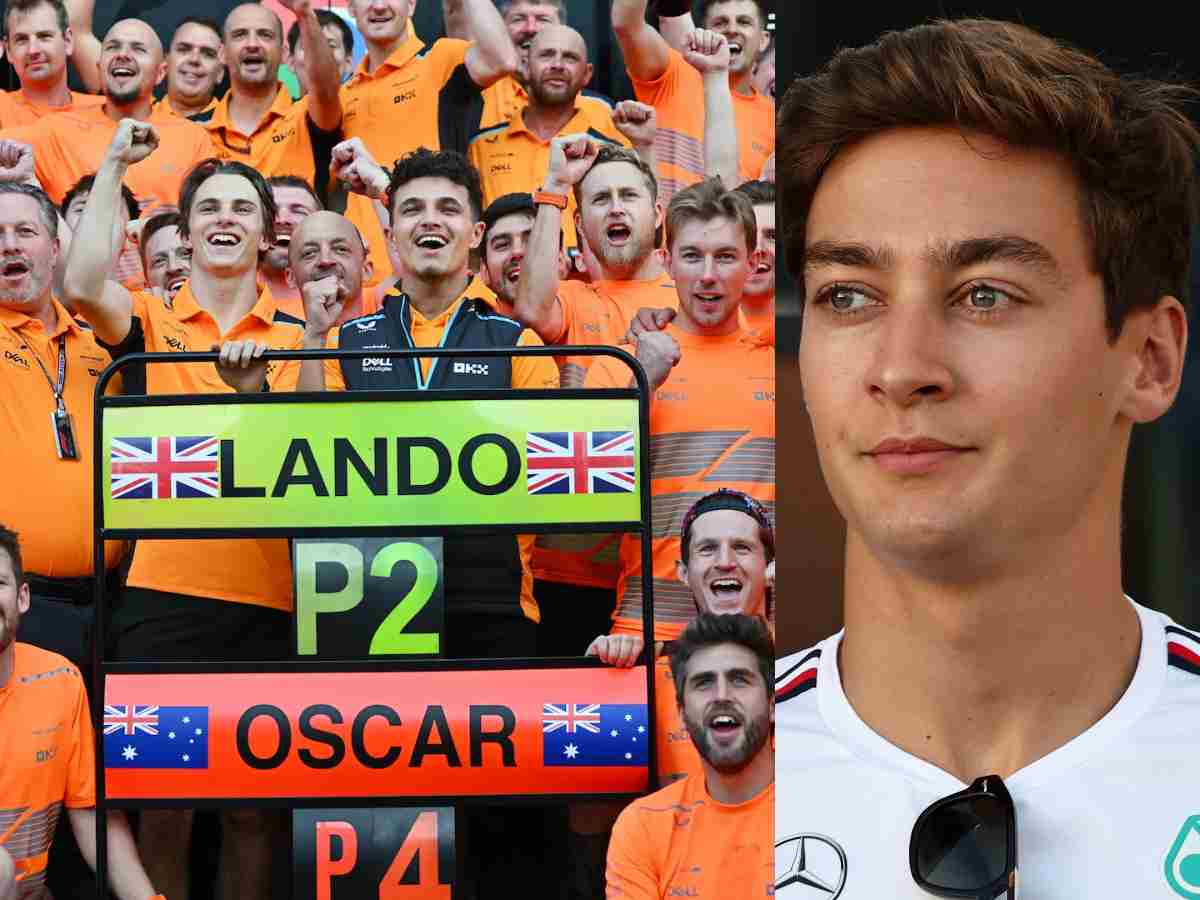 George Russell predicts that McLaren could trouble Mercedes and the teams ahead for the rest of 2023