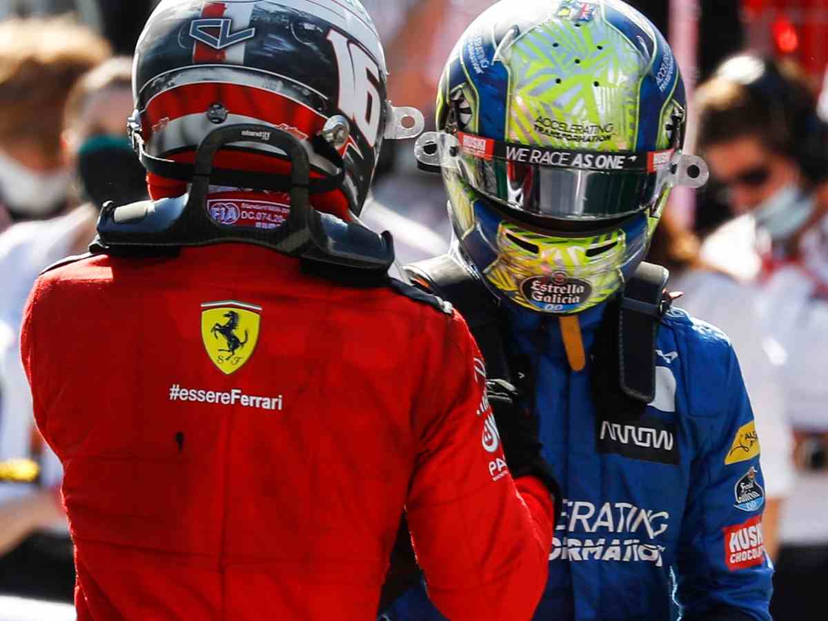 Lando Norris rumored to have inked a pre-contract with Ferrari