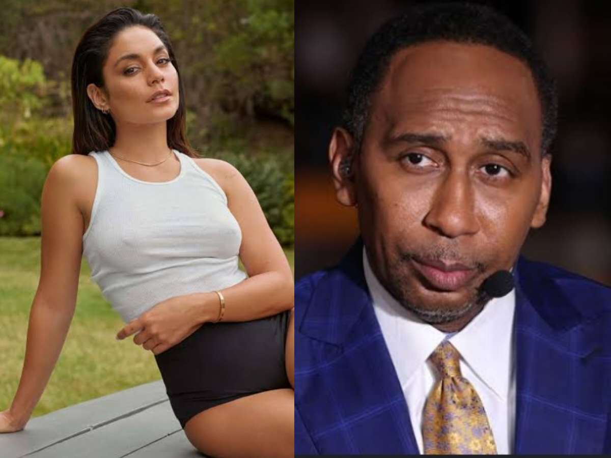 “Horniest man in sports” – Stephen A. Smith SWOONS OVER Vanessa Hudgens, NBA Twitter ROAST analyst