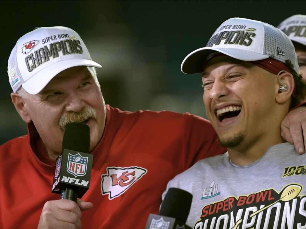 Patrick Mahomes open-heartedly credits Chiefs HC Andy Reid for all his success as a quarterback while terming him as one of the ‘best coaches of all time’