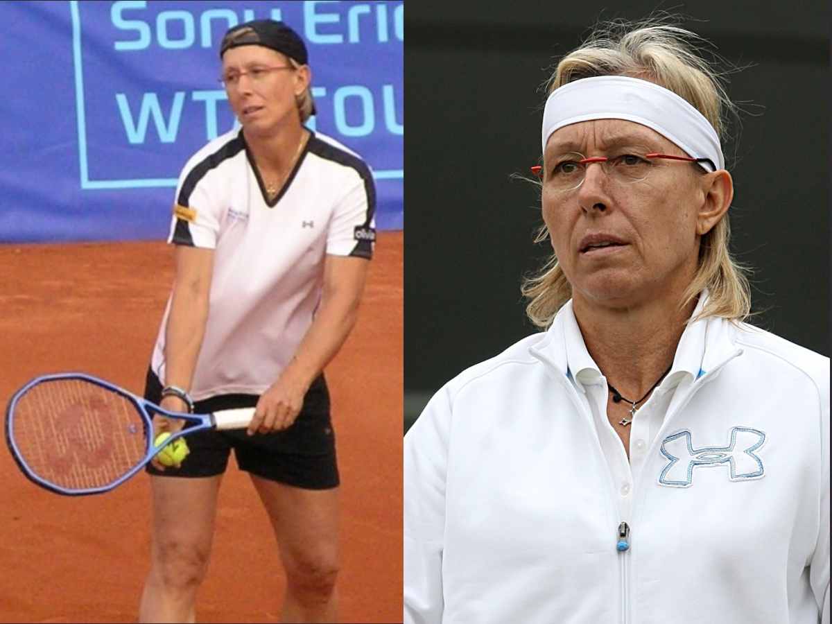 Martina Navratilova tackles a troll calling him ‘A*****E’ for questioning the authenticity of her gender