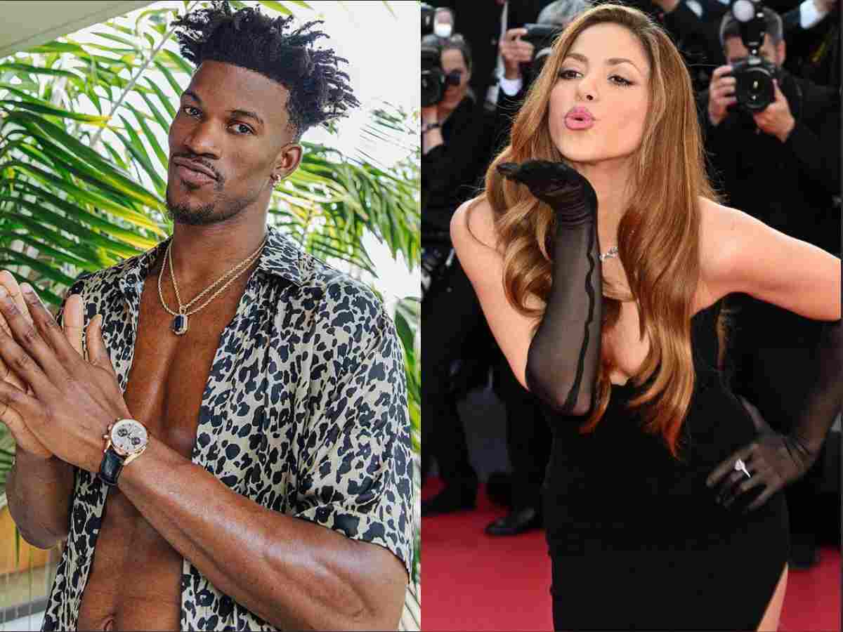 Jimmy Butler and Shakira