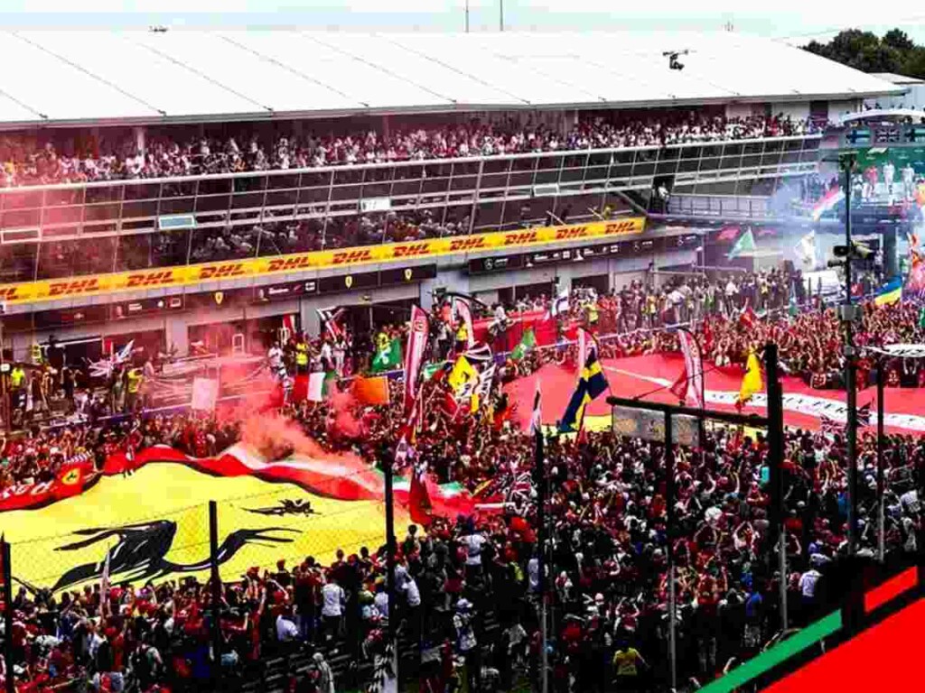 The Tifosi at the 2019 Italian GP