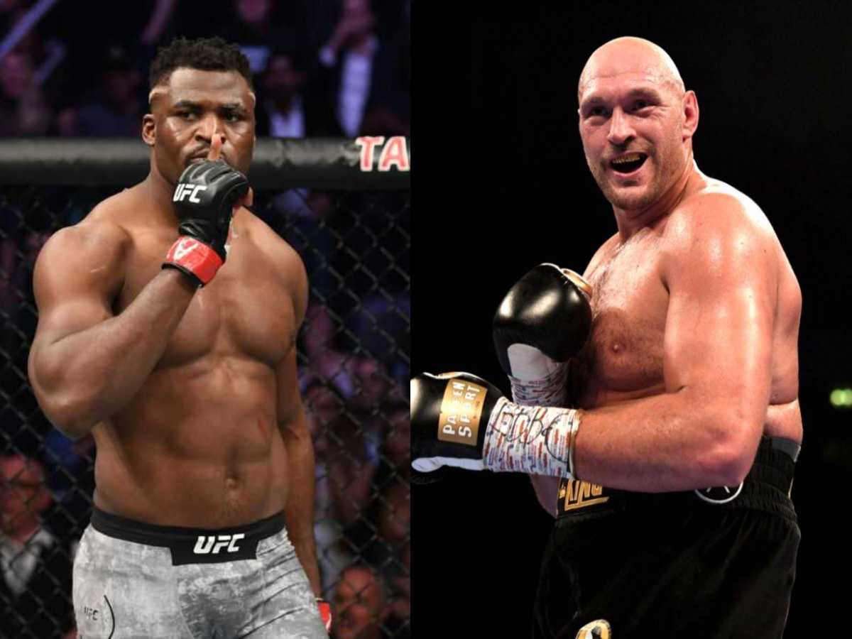 “Getting the bag and last laugh” – Fans react after Francis Ngannou set to earn 13 times his salary than last UFC championship fight against Tyson Fury