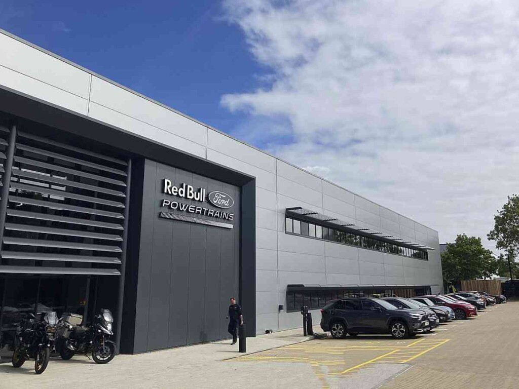 Red Bull Ford Powertrains HQ (image via Autosport)