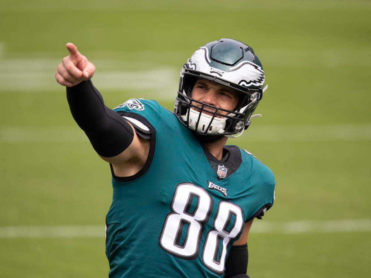 Eagles TE Dallas Goedert BLAMES the ‘slippery’ Super Bowl field for their loss to Patrick Mahomes’ Chiefs