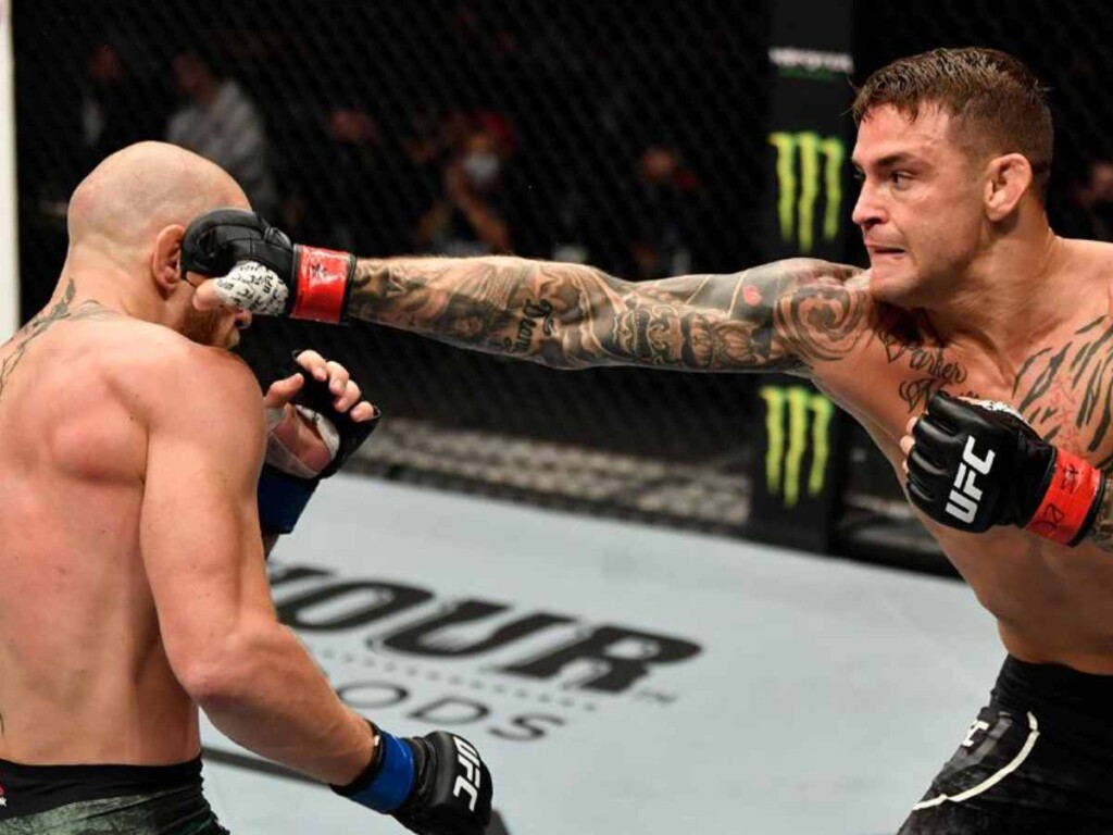 Conor McGregor versus Dustin Poirier