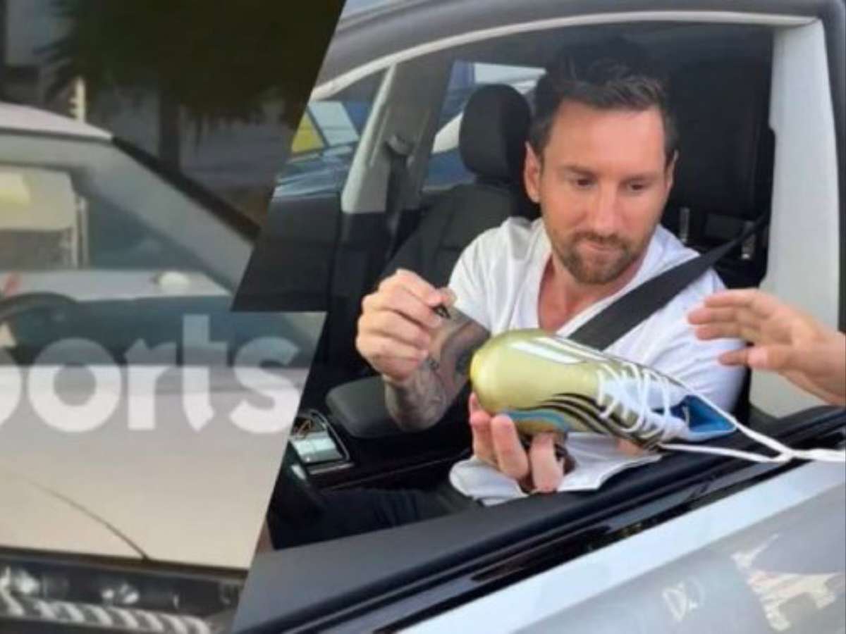 WATCH: Lionel Messi jumps red light in Miami, later gets escorted home by Florida Police car