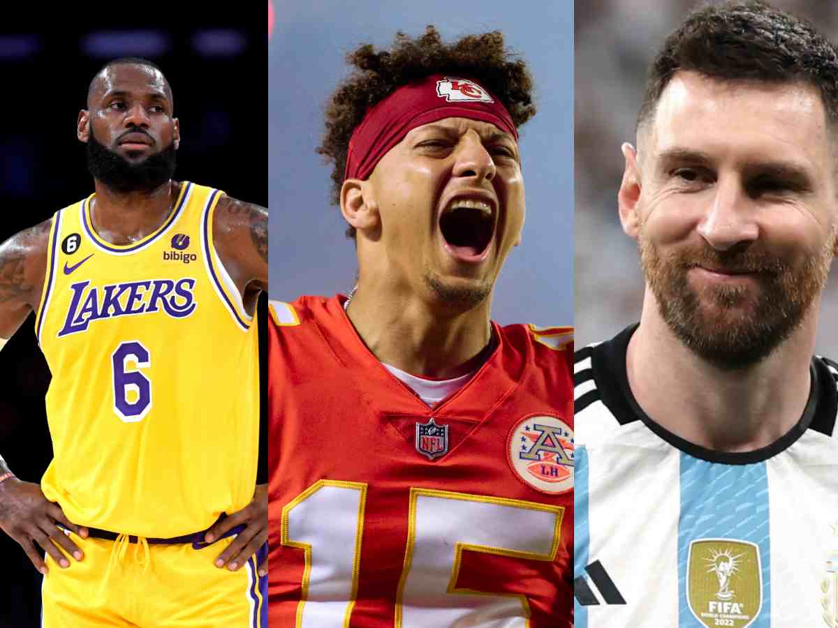 Patrick Mahomes, LeBron James, or Lionel Messi: Who is the highest-paid athlete in the USA?