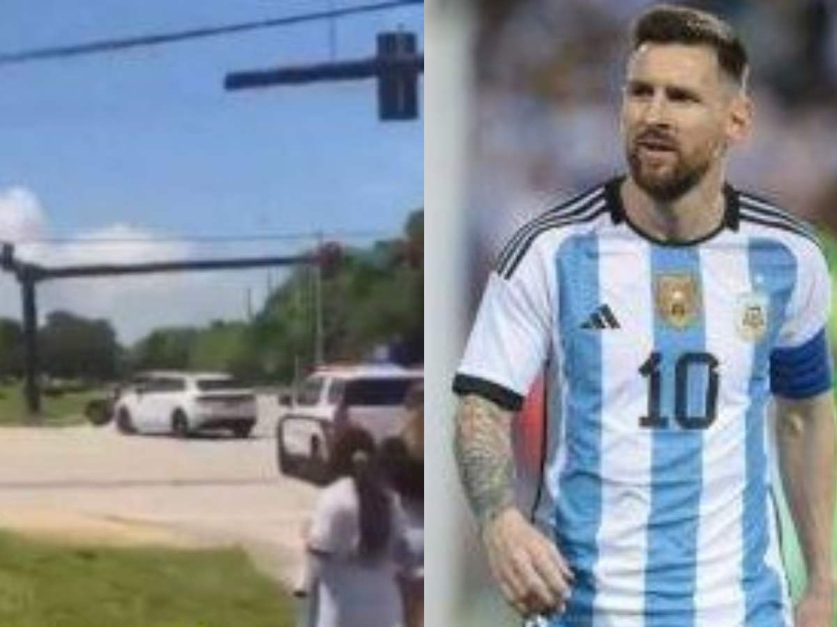 “Couldn’t dribble past the law enforcement”- Lionel Messi gets thrashed on social media after being caught jumping a Red Light in Miami