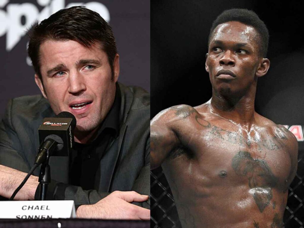 Chael Sonnen and Israel Adesanya