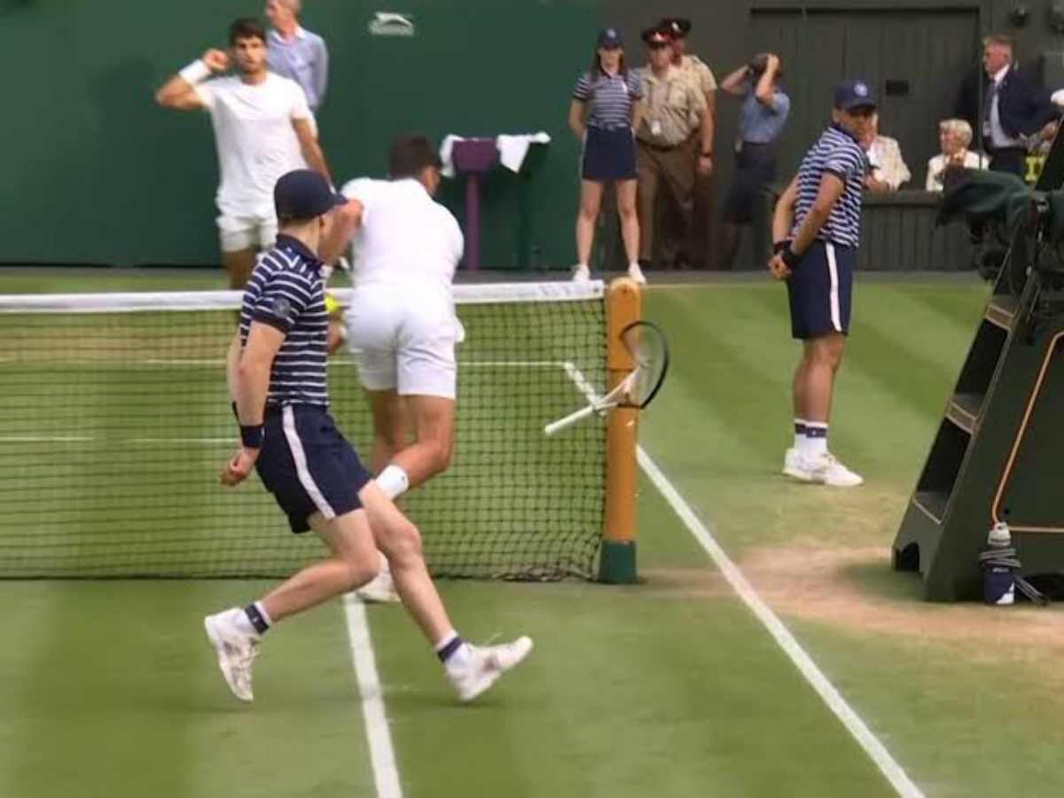 Novak Djokovic justifies his racket smash outburst that left a dent on the Centre Court during his Wimbledon finals loss to Carlos Alcaraz