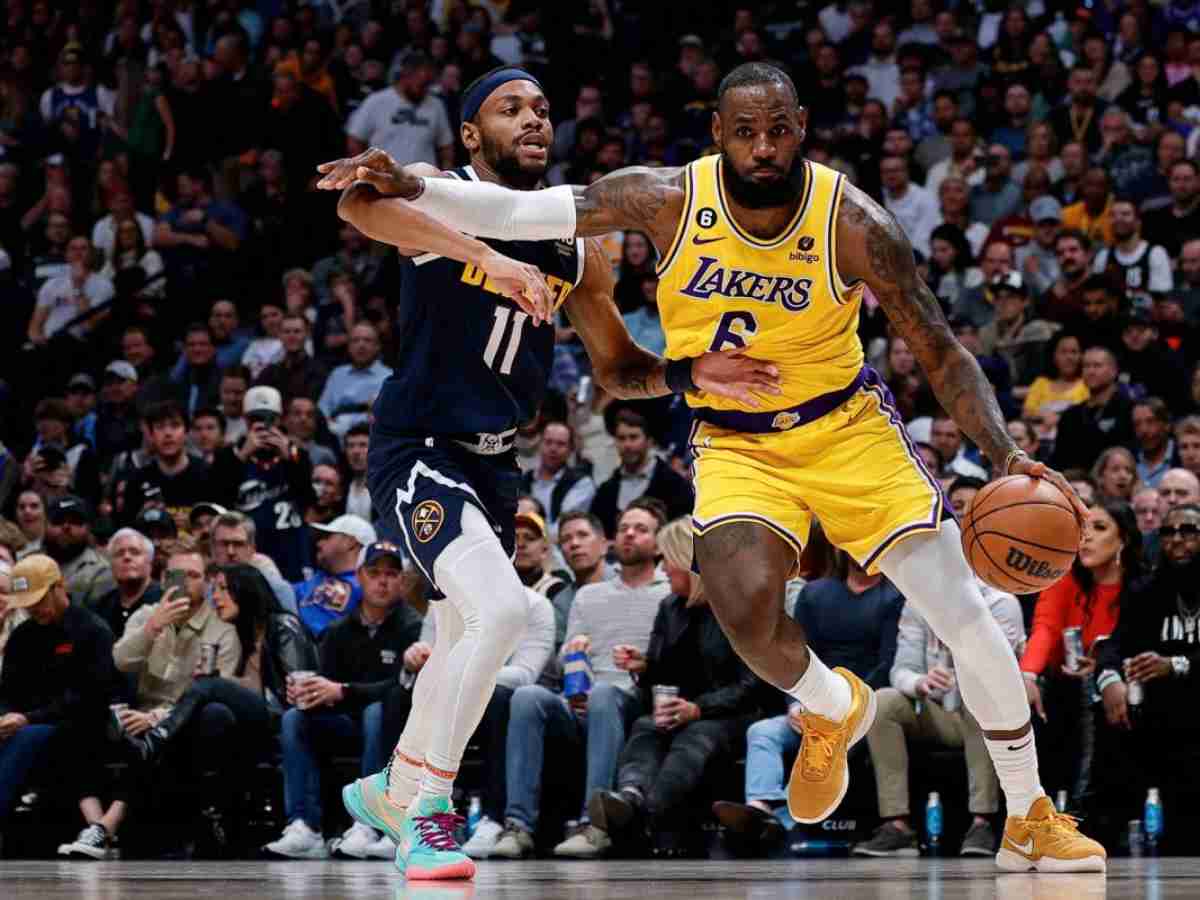 “He was done, he was burnt out” – LeBron James NO LONGER the force he once was, suggests Bruce Brown while explaining why Nuggets SWEPT Lakers