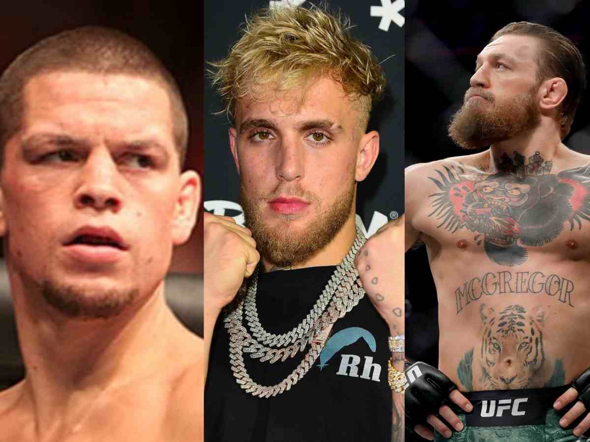 “I’m gonna whoop your a** for real,” Nate Diaz stands up for rival Conor McGregor and wife after Jake Paul’s distasteful comments