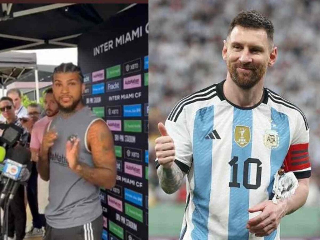 How is Lionel Messi communicating with staff members in the USA? Is he ...