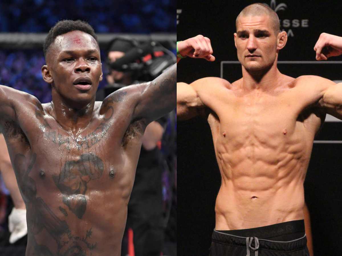 “I’m not a pu*sy!” Sean Strickland ready to punch ‘Chinese motherf*ker’ Israel Adesanya after talks of an impromptu title fight