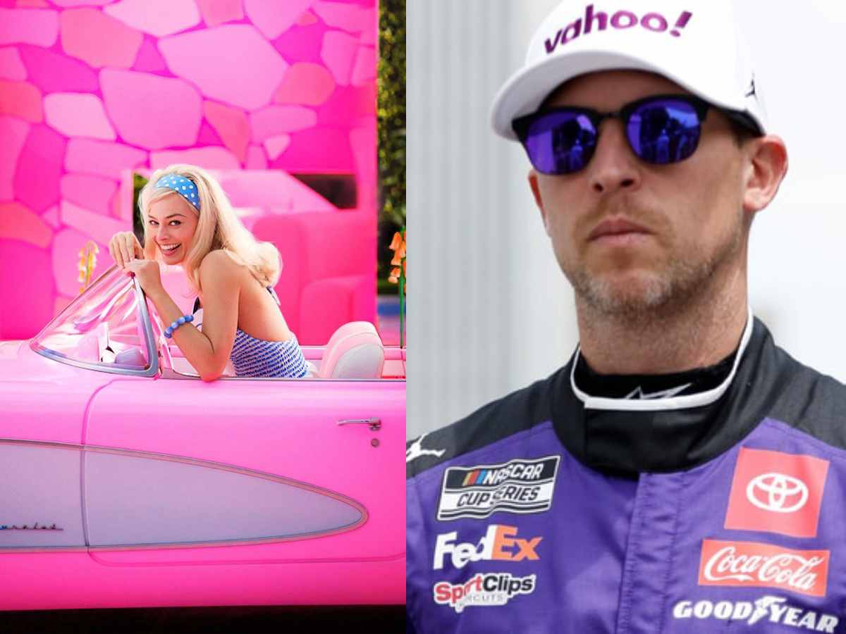 “Only the Bill Elliott Barbie doll could’ve saved the movie,” Fans react as Denny Hamlin calls Margot Robbie’s Barbie movie the ‘worst ever’