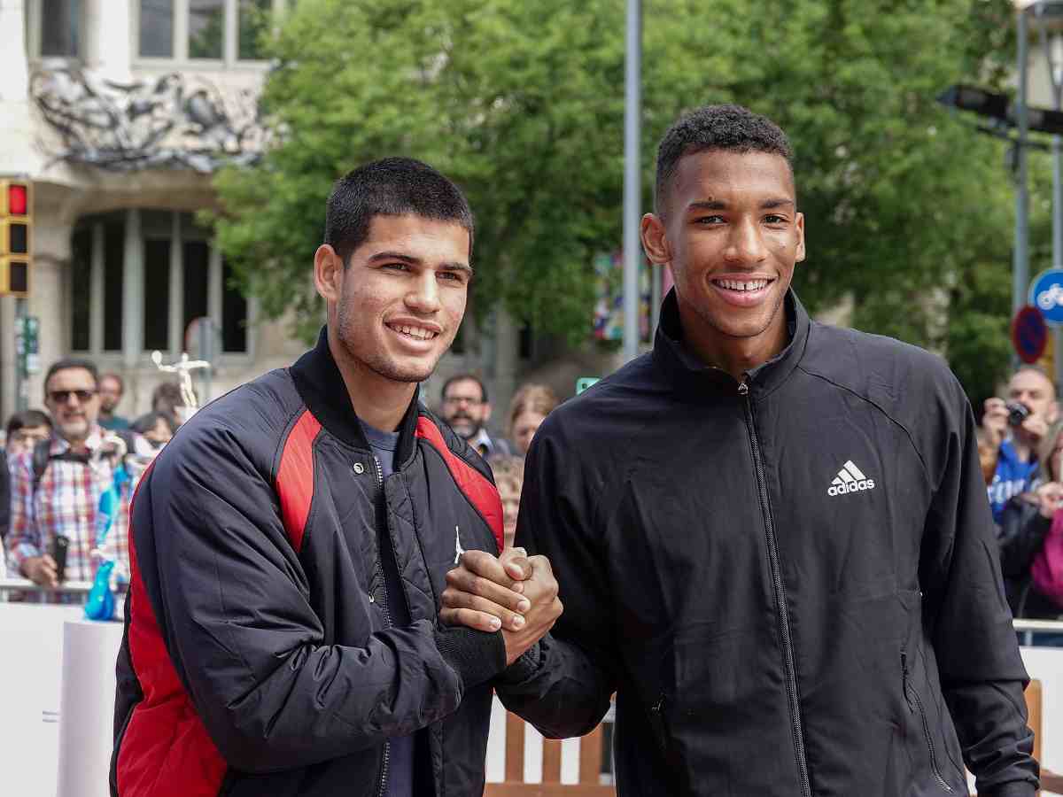 Felix Auger-Aliassime vows to stop Carlos Alcaraz from winning ‘EVERY’ tournament following his Wimbledon win over Novak Djokovic