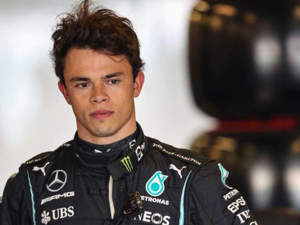 Nyck de Vries as Mercedes reserve driver