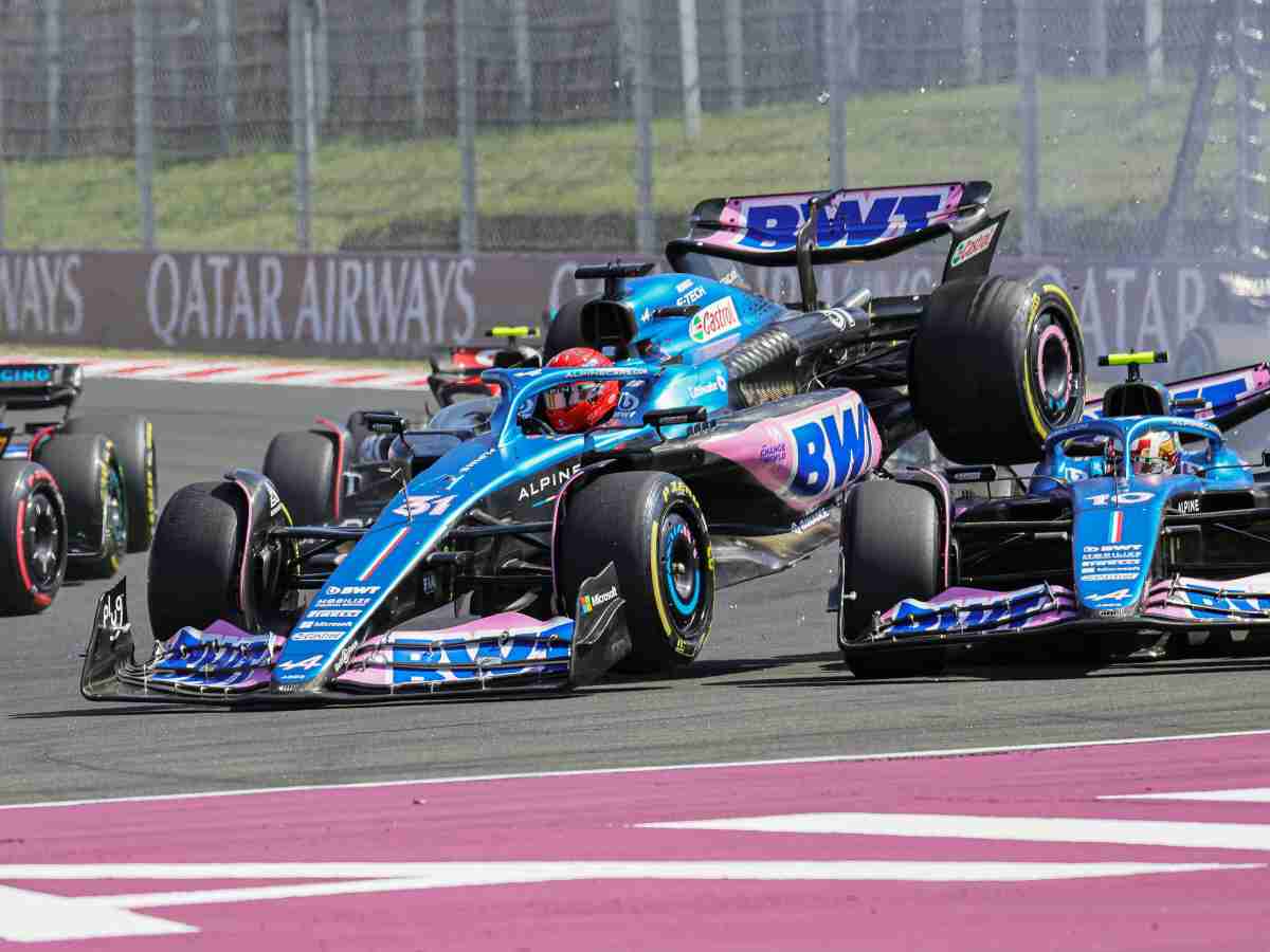 Esteban Ocon seeks medical attention as his car seat gets shattered following HORRIFIC Hungarian GP crash with Pierre Gasly