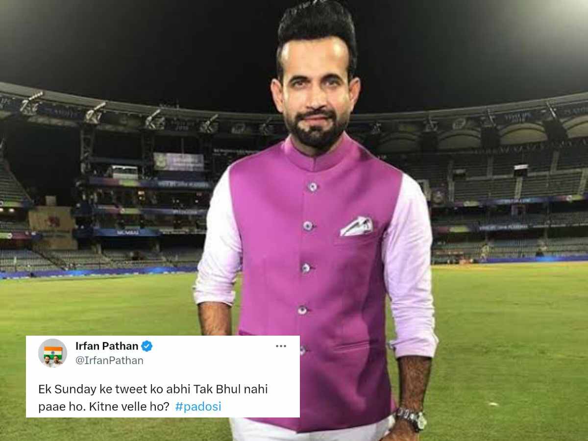 Irfan Pathan SLAMS Pakistani fans after they mercilessly troll him with “Sunday” and “Grace” memes post victory of Pakistan A over India A